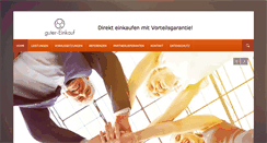Desktop Screenshot of guter-einkauf.com